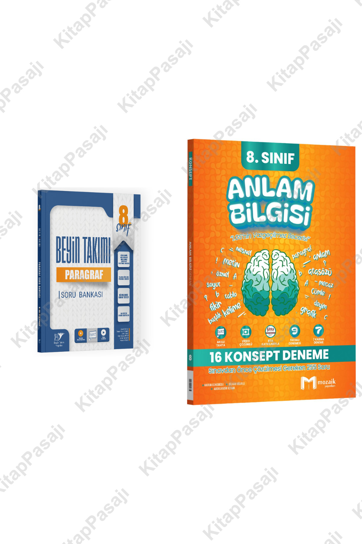 Mozaik Yayınları ve Beyin Takımı 8. Sınıf LGS Anlam Bilgisi