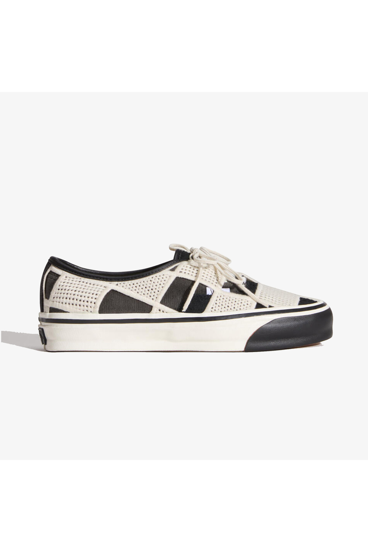Lx Authentic 44 Shell Knit للجنسين أسود حذاء رياضي