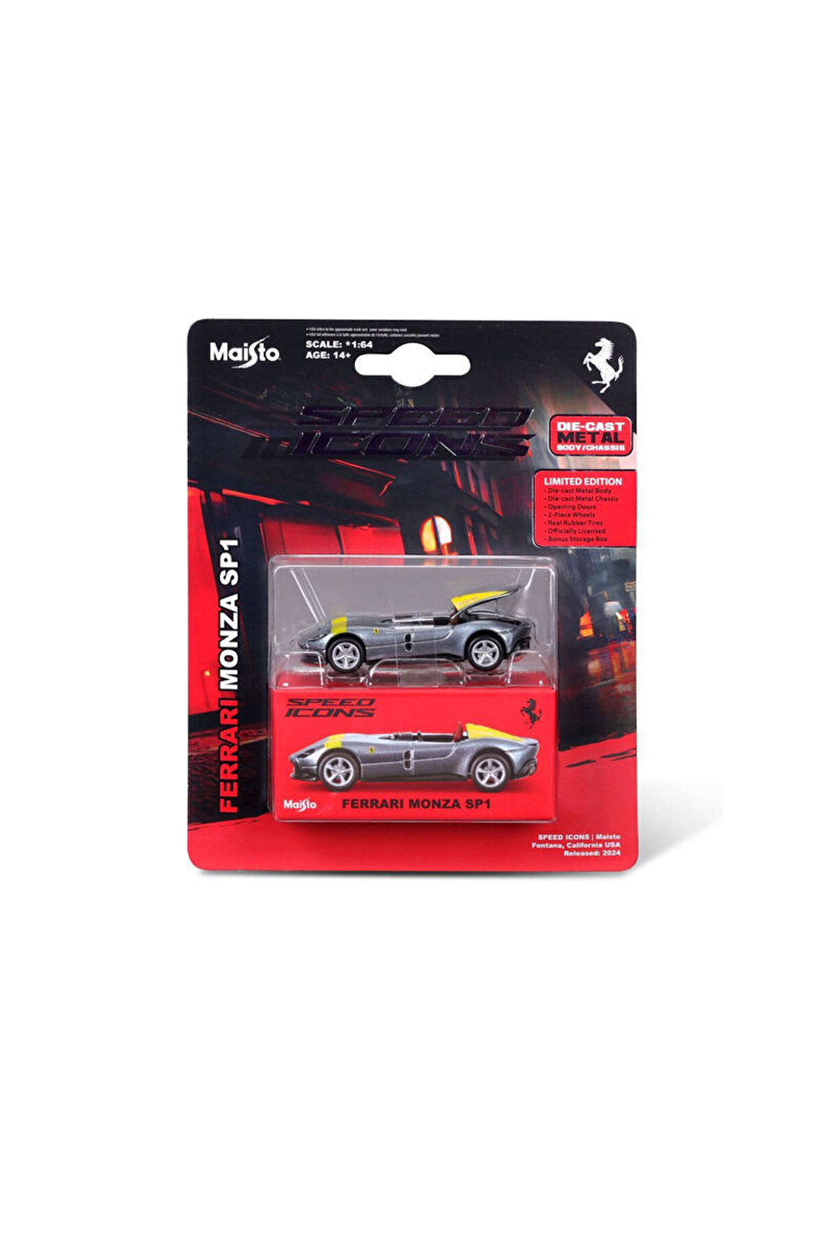 Maisto Speed Icons 1:64 Ferrari Monza SP1 Gri - Fiyatı, Yorumları
