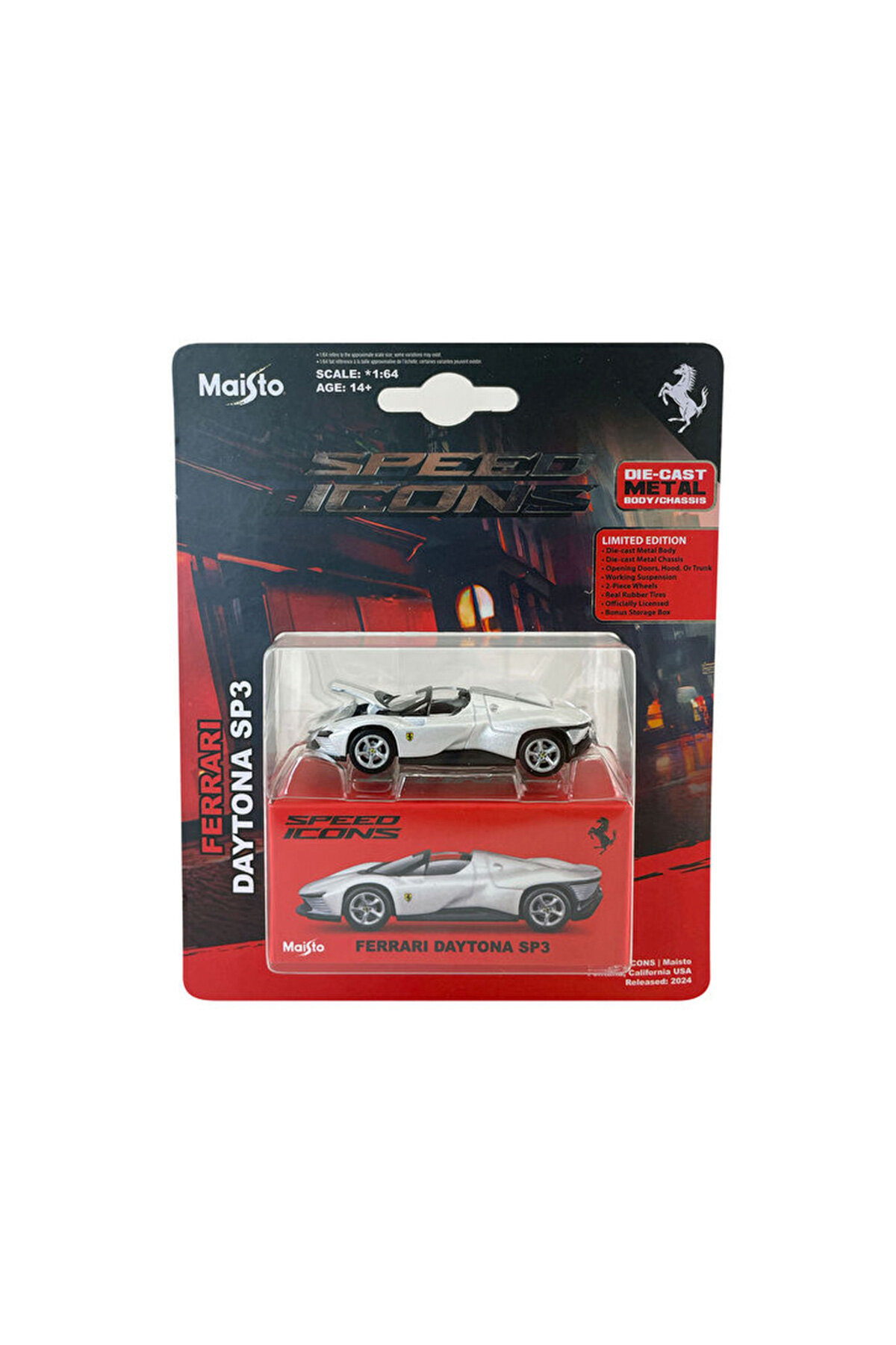 Maisto Speed Icons 1:64 Ferrari Daytona SP3 Beyaz - Fiyatı, Yorumları