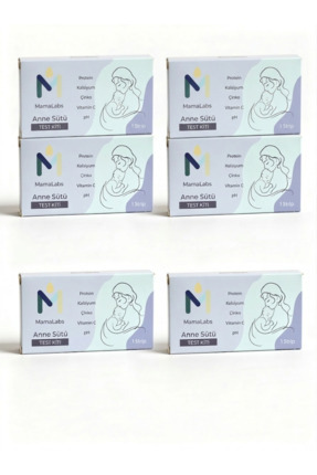 MamaLabs Anne Sütü Testi Ek Gıdaya Kadar Güvenle Emzir (6 Test)