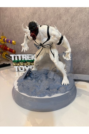 Titrek Toys Marvel Anti-Venom 40x40 cm Devasa Boy Figür - Özel Tasarım Dioram...