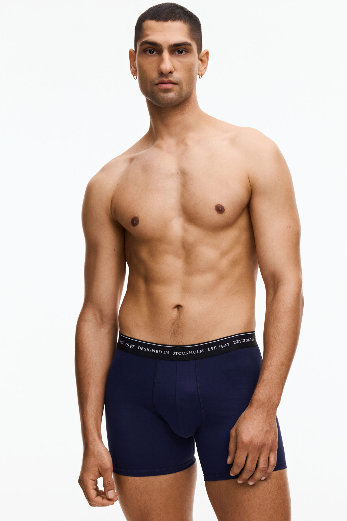 بسته ۳ عددی شورت بوکسور سایز معمولی COOLMAX® اچ اند ام باکسر H&M