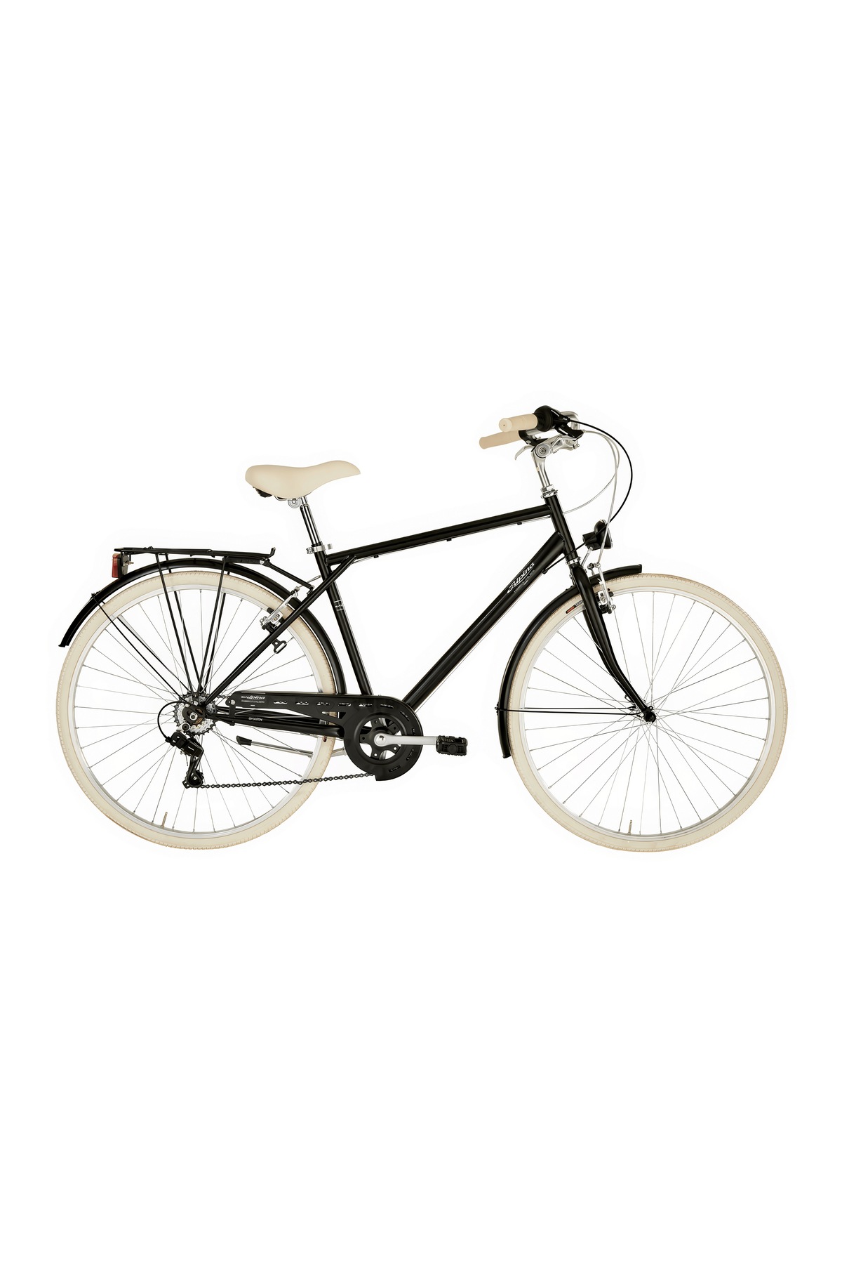 Sharin Uomo 28" City Bike Black (Made In Italy)