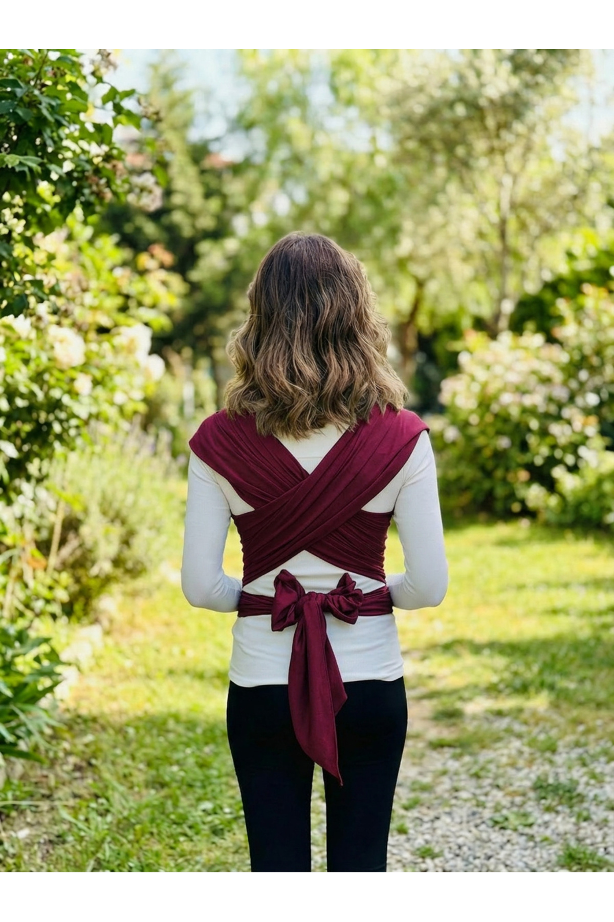 kubbe Yeni Nesil Ergonomik Bebek Taşıma Şalı - Ön Cepli Taşıma Torbalı Esnek Sling - İnce Ve Hafif fotoğrafı 2 (önizleme)