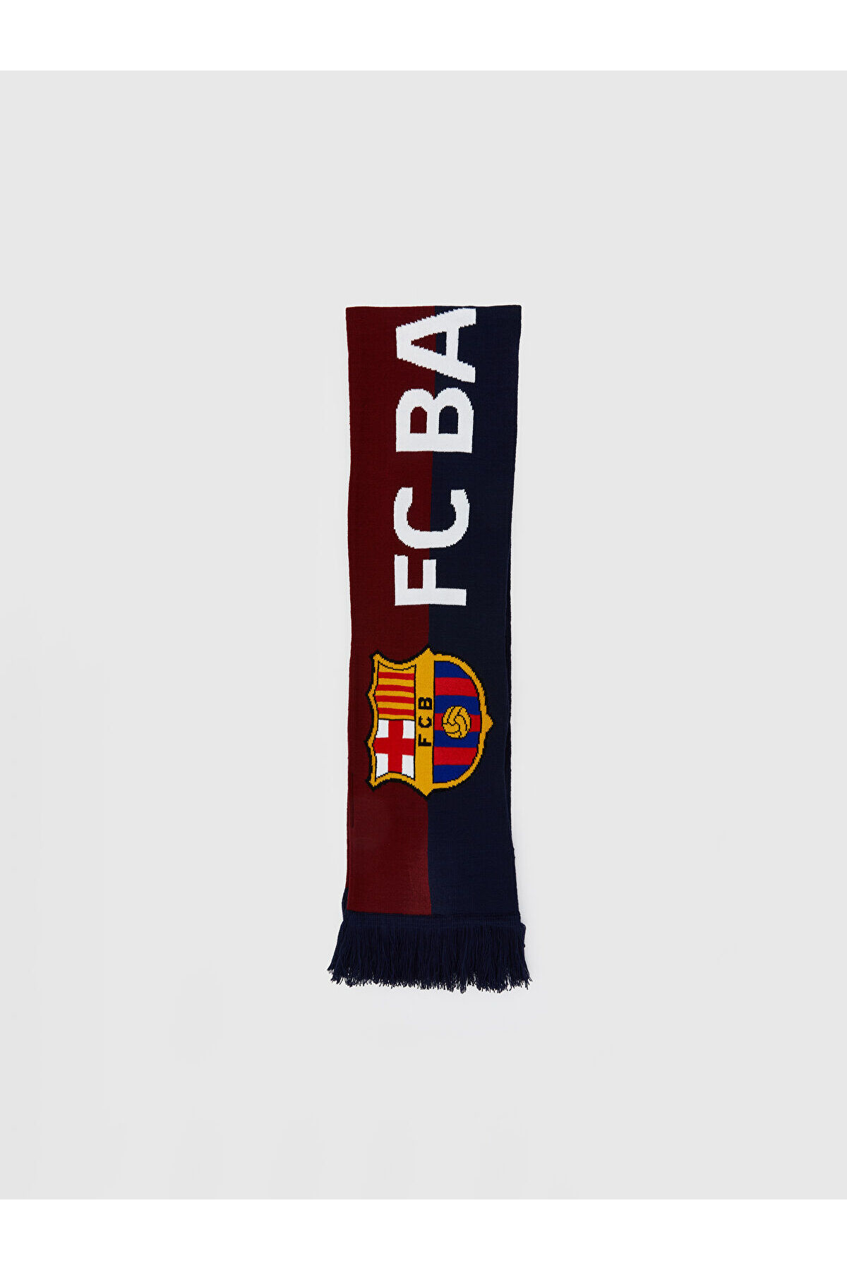 LC Waikiki Vizyon Yeni Sezon Barcelona Baskılı Erkek Atkı görsel 2