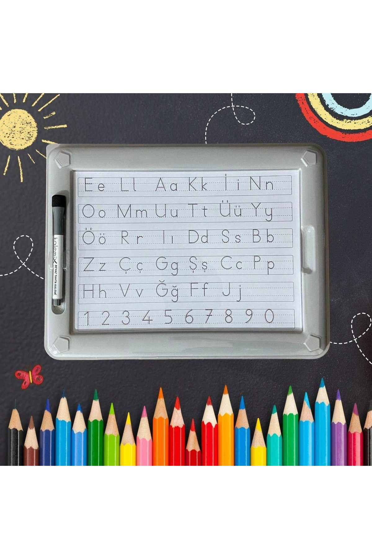 shopwave MSD 32 Farklı Etkinlikli Kalem ve Silgi Hediyeli Eğitici Sihirli Etkinlik Tahtası (5047) fotoğrafı 2 (önizleme)