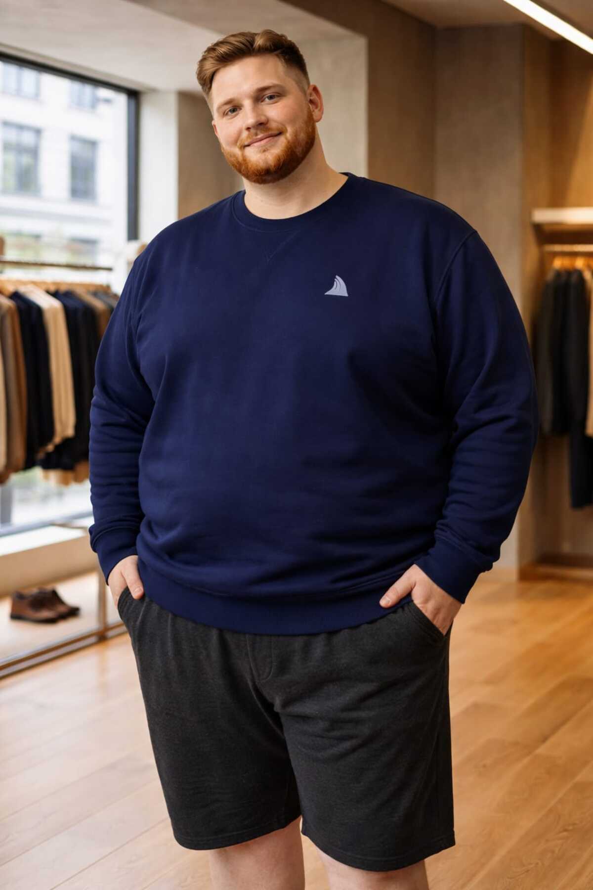 AKT Büyük Beden (7XL-10XL) Uzun Kollu T-shirt
