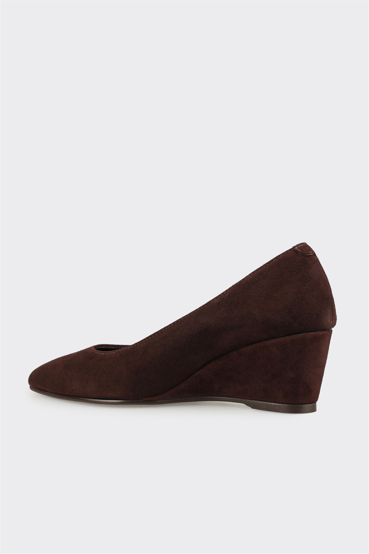 Elle Shoes Kahve Deri Kadın Ayakkabı görsel 3