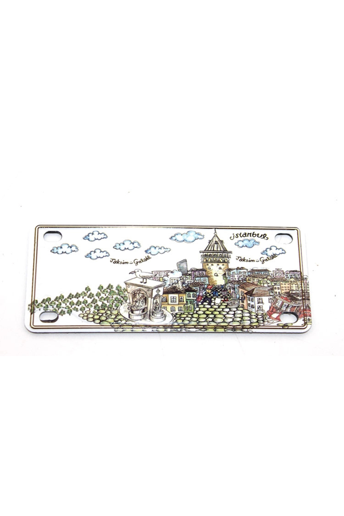 Istanbul Themed Magnet Model 12