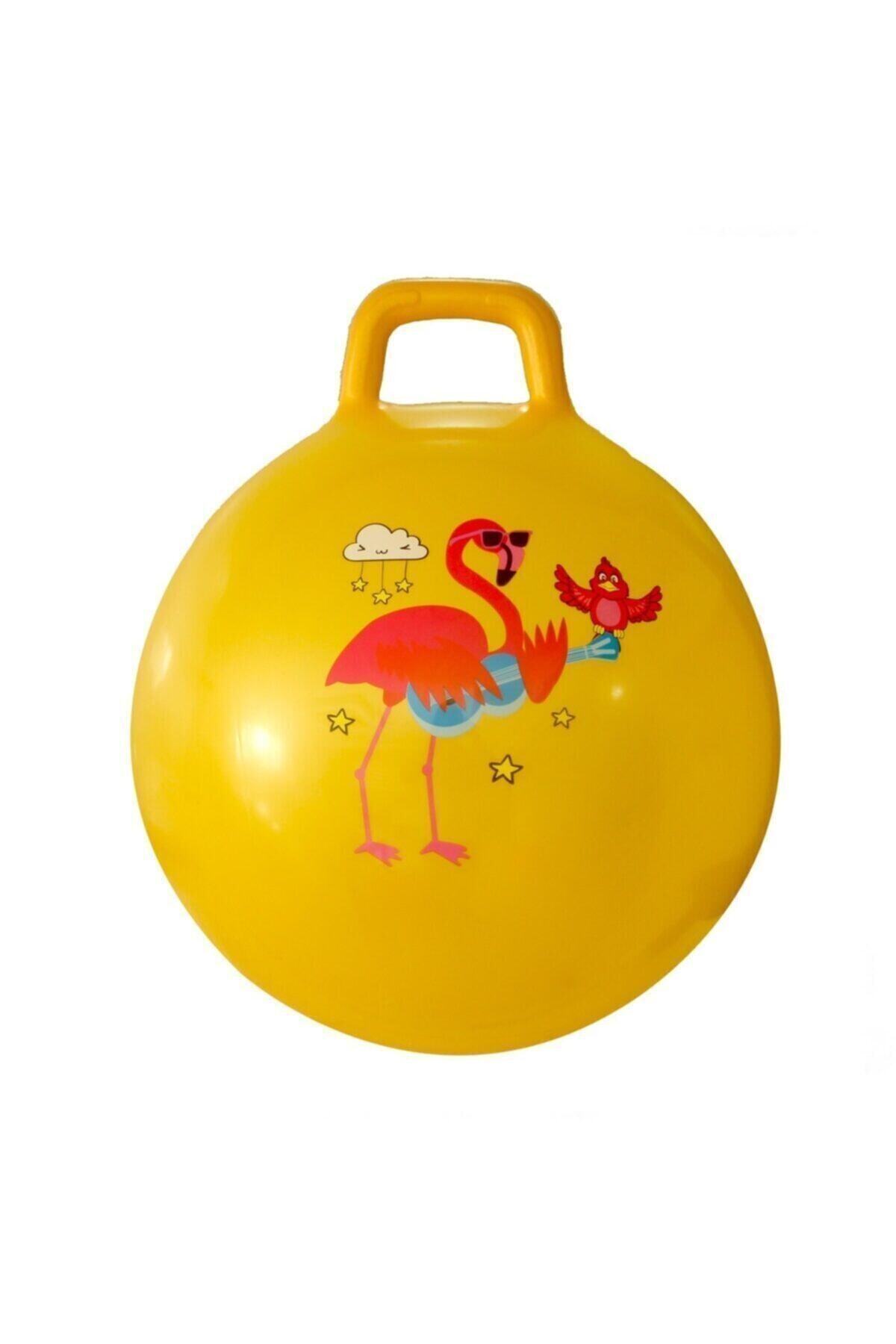 Empressco Eğlenceli 55 cm kırmızı zıplama topu, kaliteli spor ekipmanı fotoğrafı 2 (önizleme)