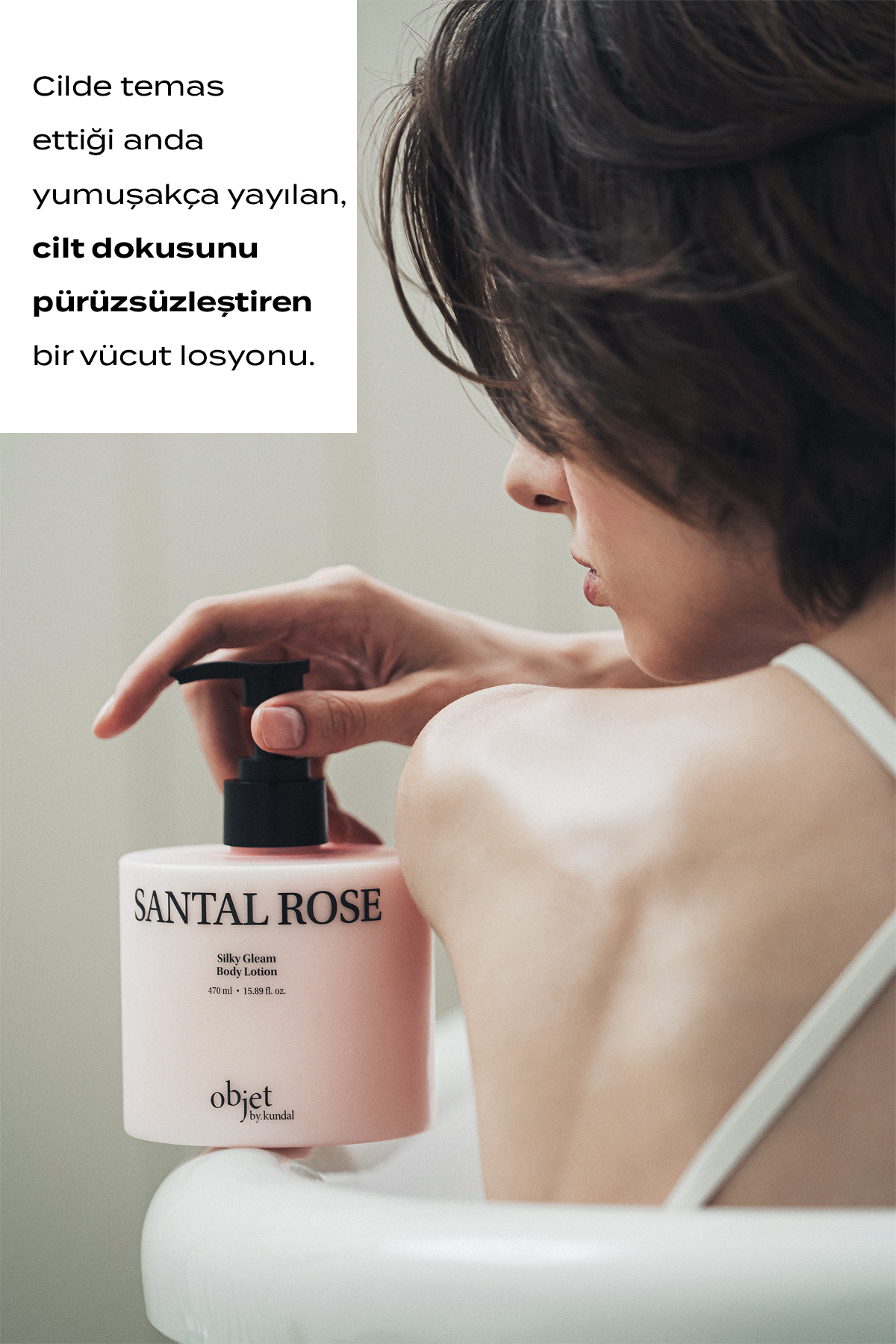 Yaşlanma Karşıtı Saten Bitişli Vücut Losyonu Silky Gleam Body Lotion (Naked Cream) — 9174 — تصویر 4 از 9