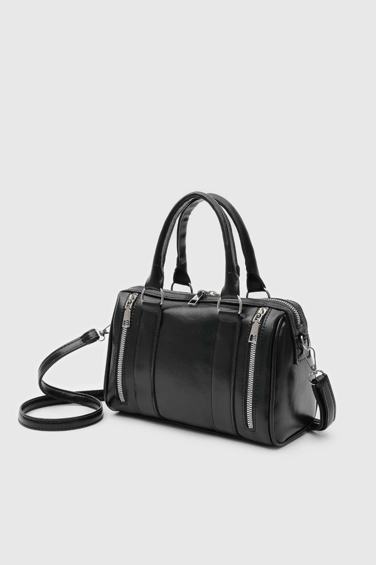 Shule Bags Dolce City El ve Çapraz Çanta Siyah