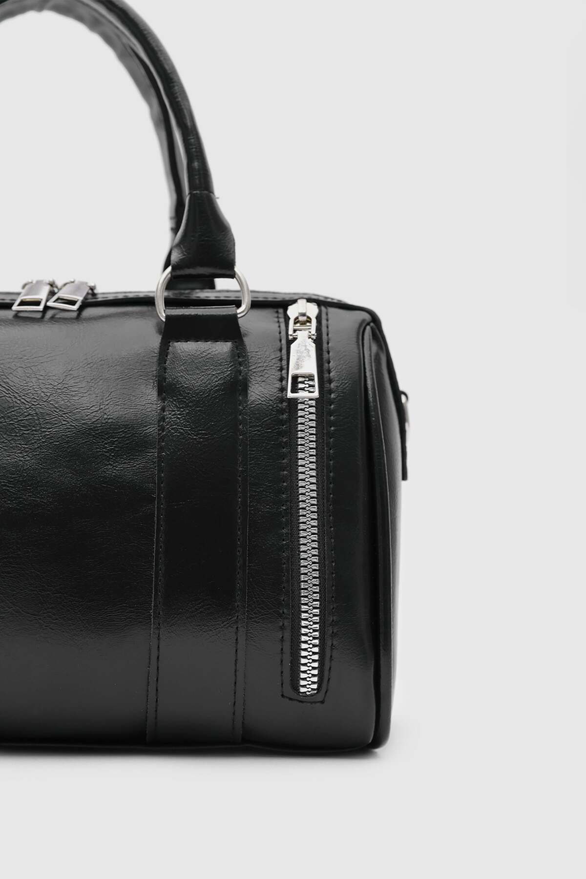 Shule Bags Dolce City El ve Çapraz Çanta Siyah görsel 8