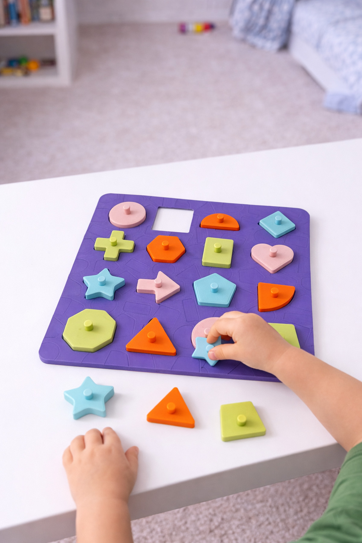 BitByteBrick Bul-Tak Eğitici Oyuncak – Şekil Öğrenme ve Zeka Geliştirici Puzzle Seti fotoğrafı 2 (önizleme)