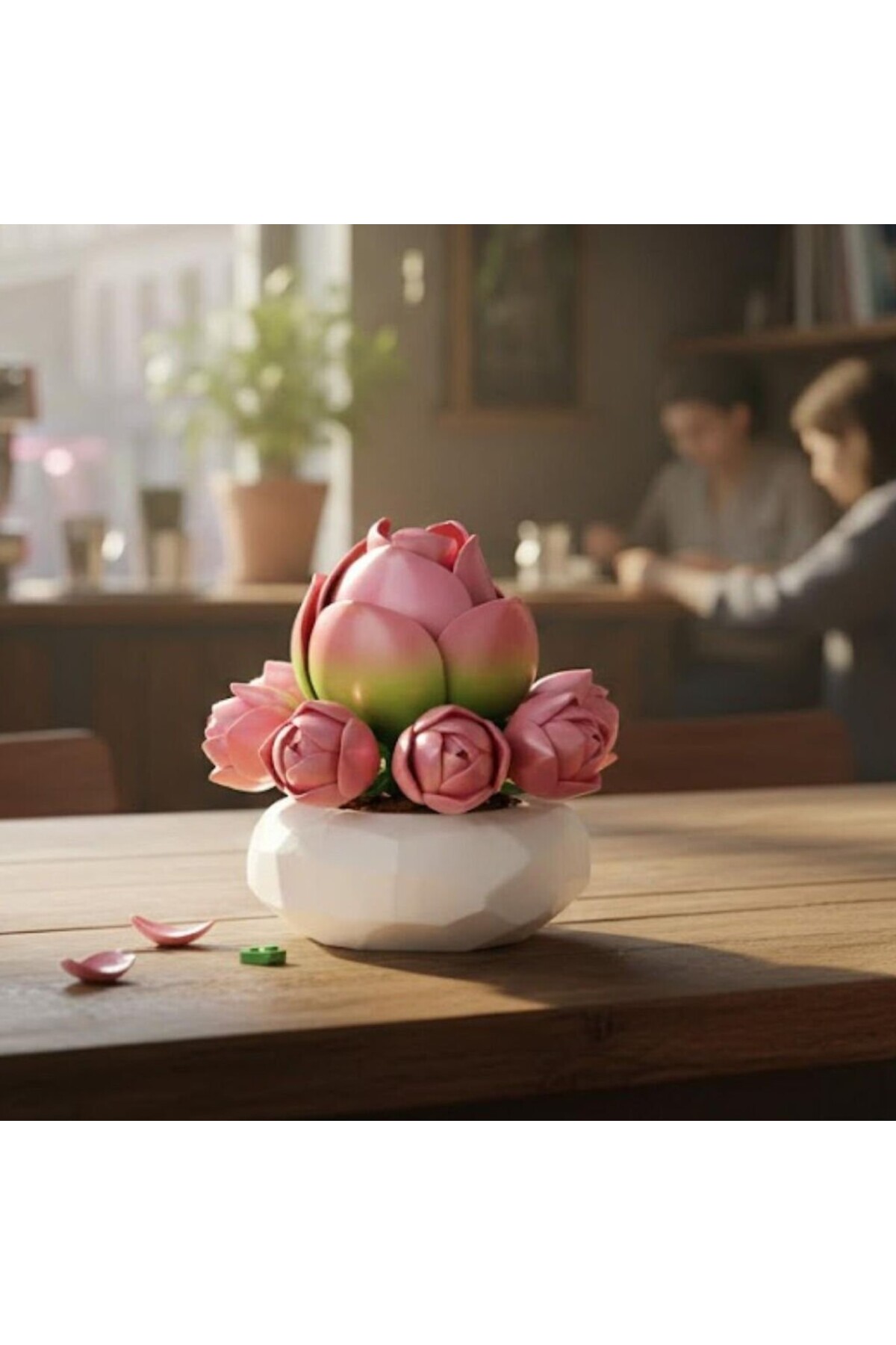 NW NessiWorld P655059 ZAMBAK SUKULENT MODEL 41 PARÇA BLOCK OYUNCAK fotoğrafı 3 (önizleme)