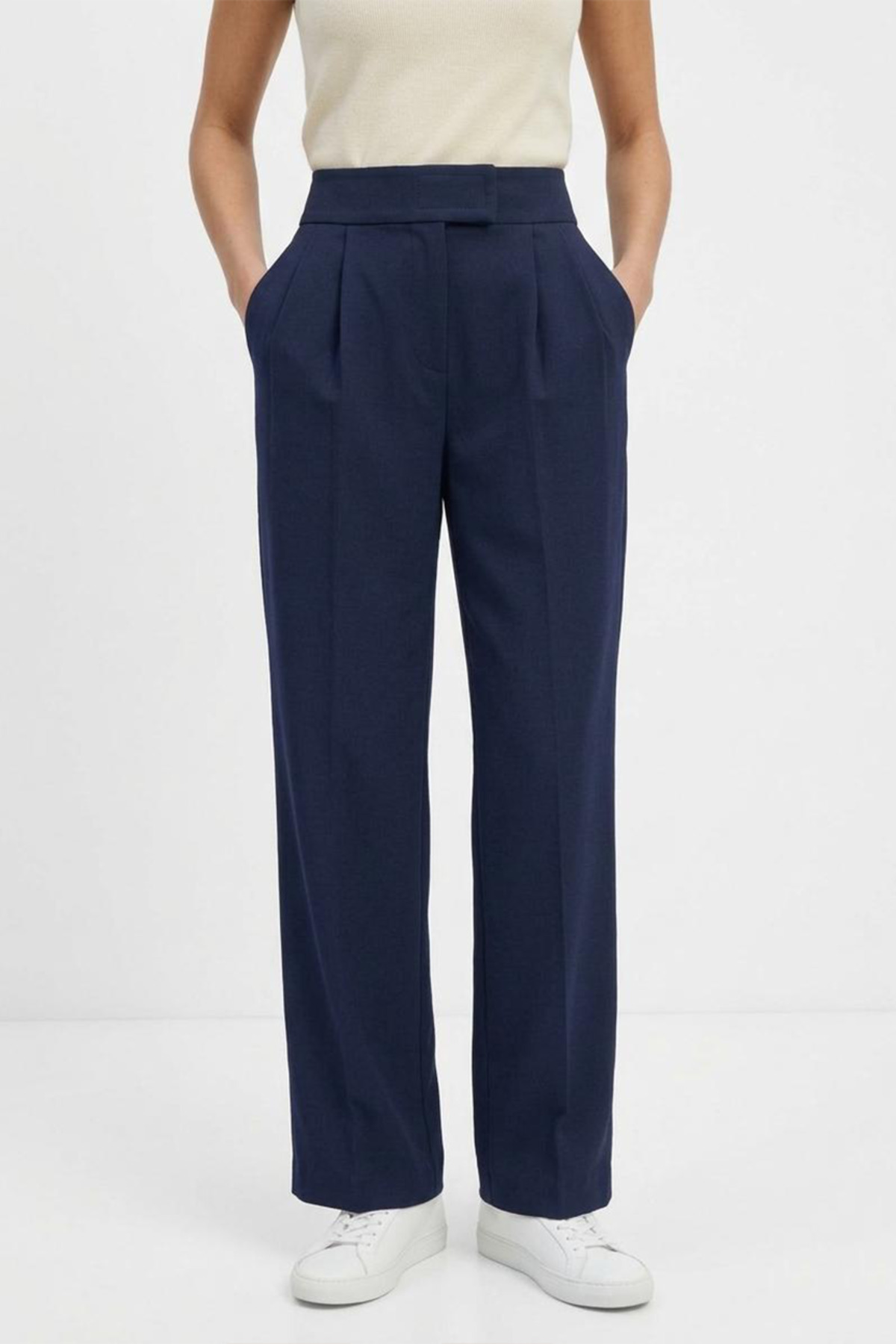 Women's Lycra Velcro Palazzo Trousers 4433