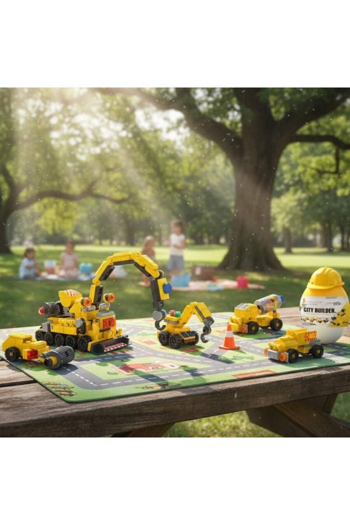 NW NessiWorld P605002 6 İN 1 SARI YUMURTA MODEL 45 PARÇA BLOCK OYUNCAK fotoğrafı 2 (önizleme)