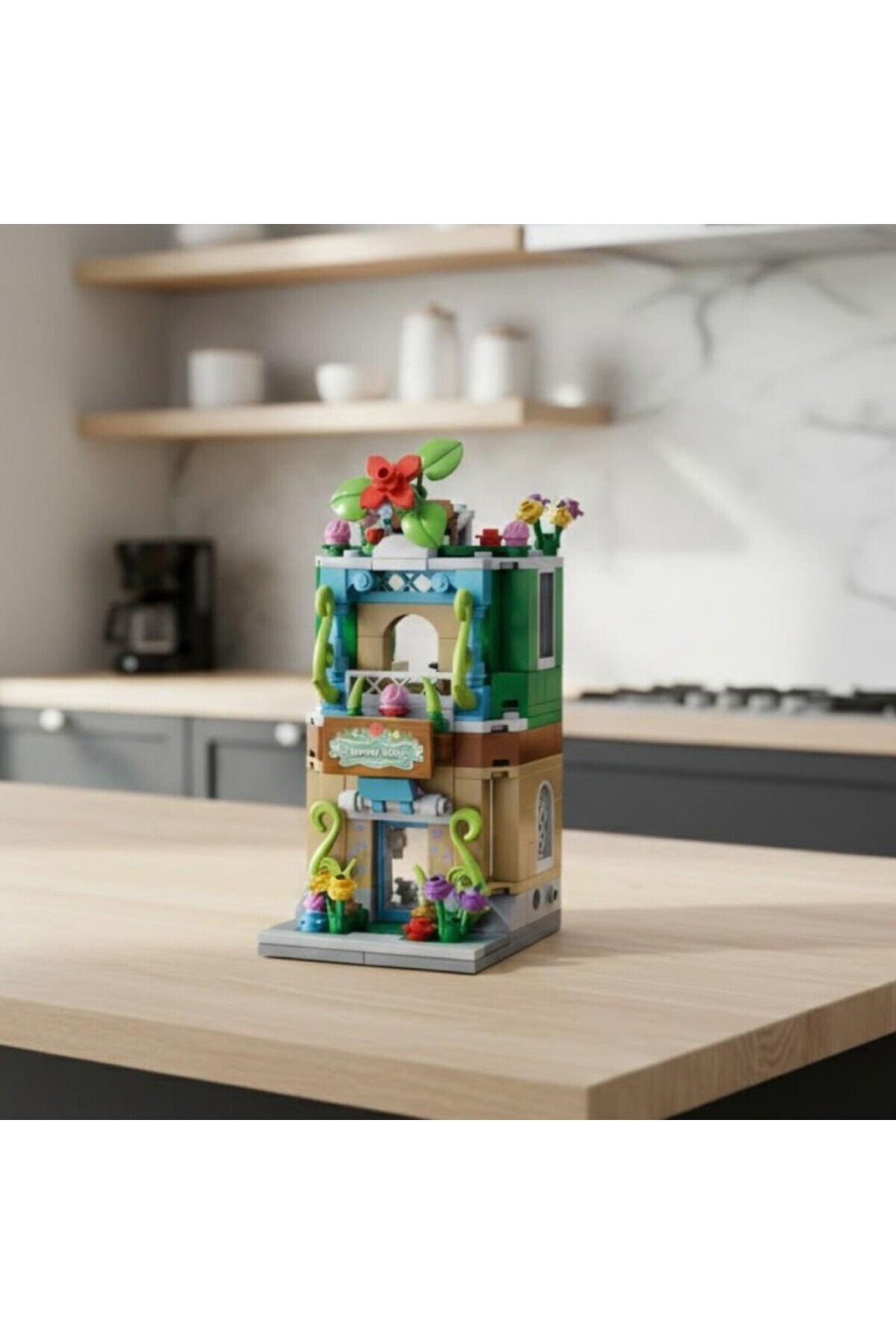 NW NessiWorld P657037 ÇİÇEK DÜKKANI 280 PARÇA BLOCK OYUNCAK fotoğrafı 3 (önizleme)