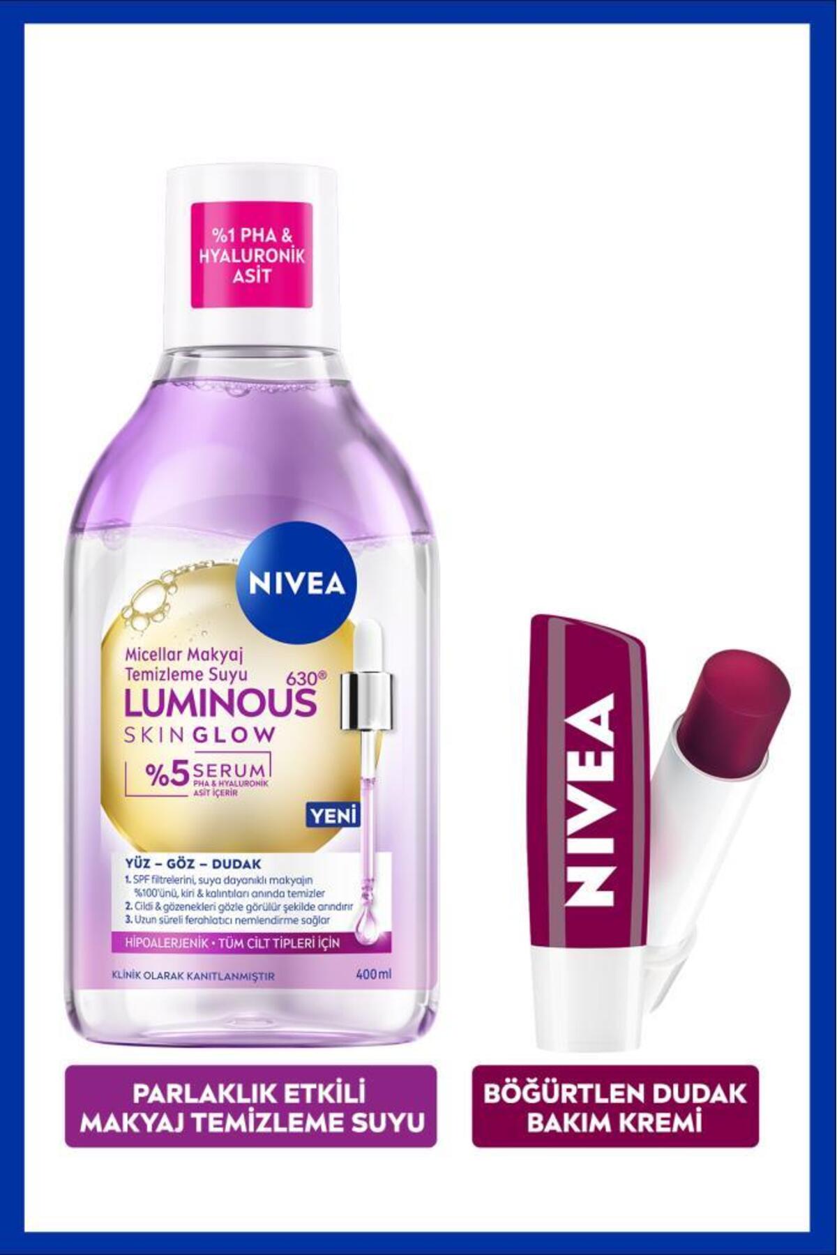 jkが使ったNIVEA NIVEA Luminous630 Skin Glow Parlaklık Etki Micellar Makyaj