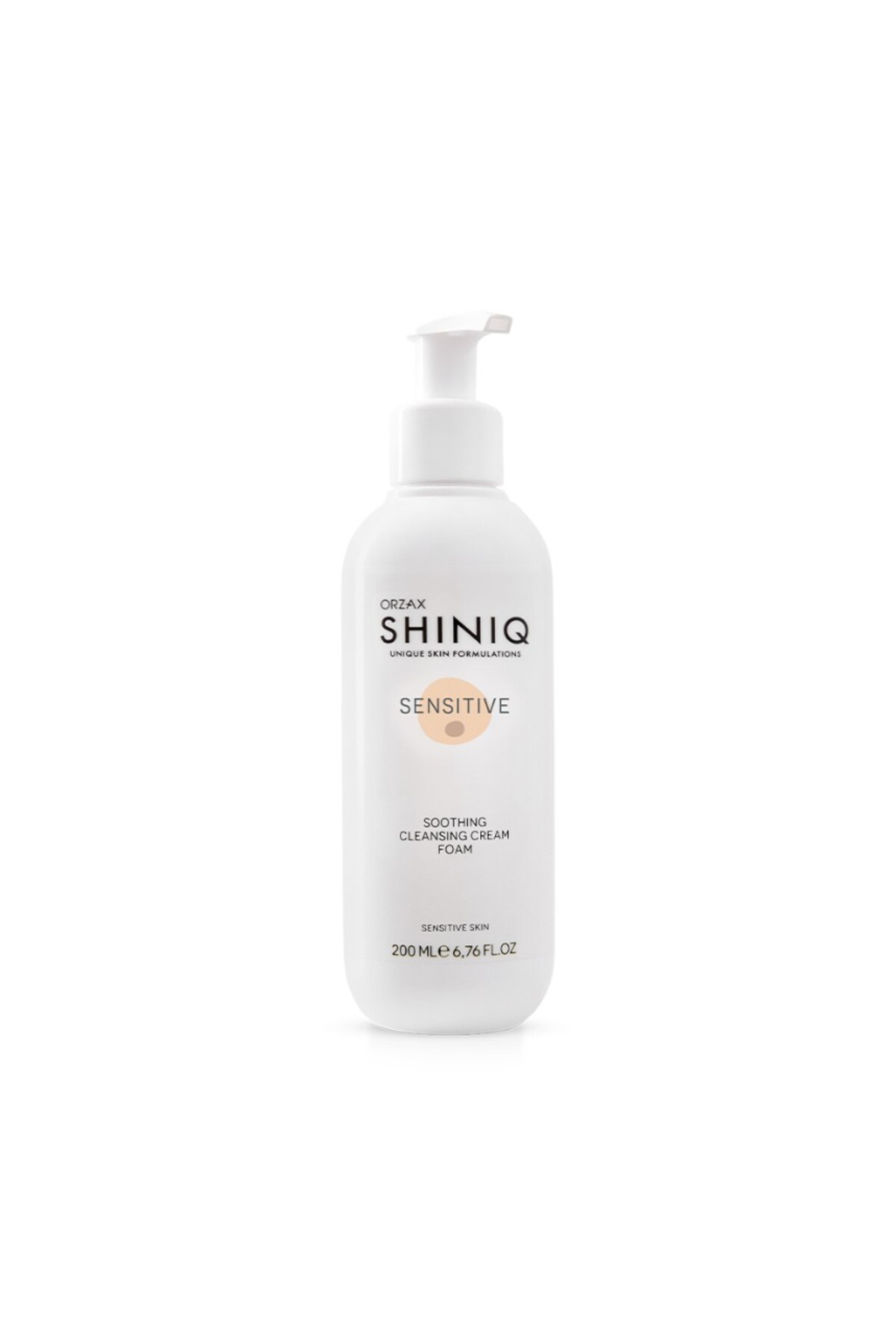 SHINIQ Sensitive Soothing Cleansing Cream Foam 200 Ml — 850071952094