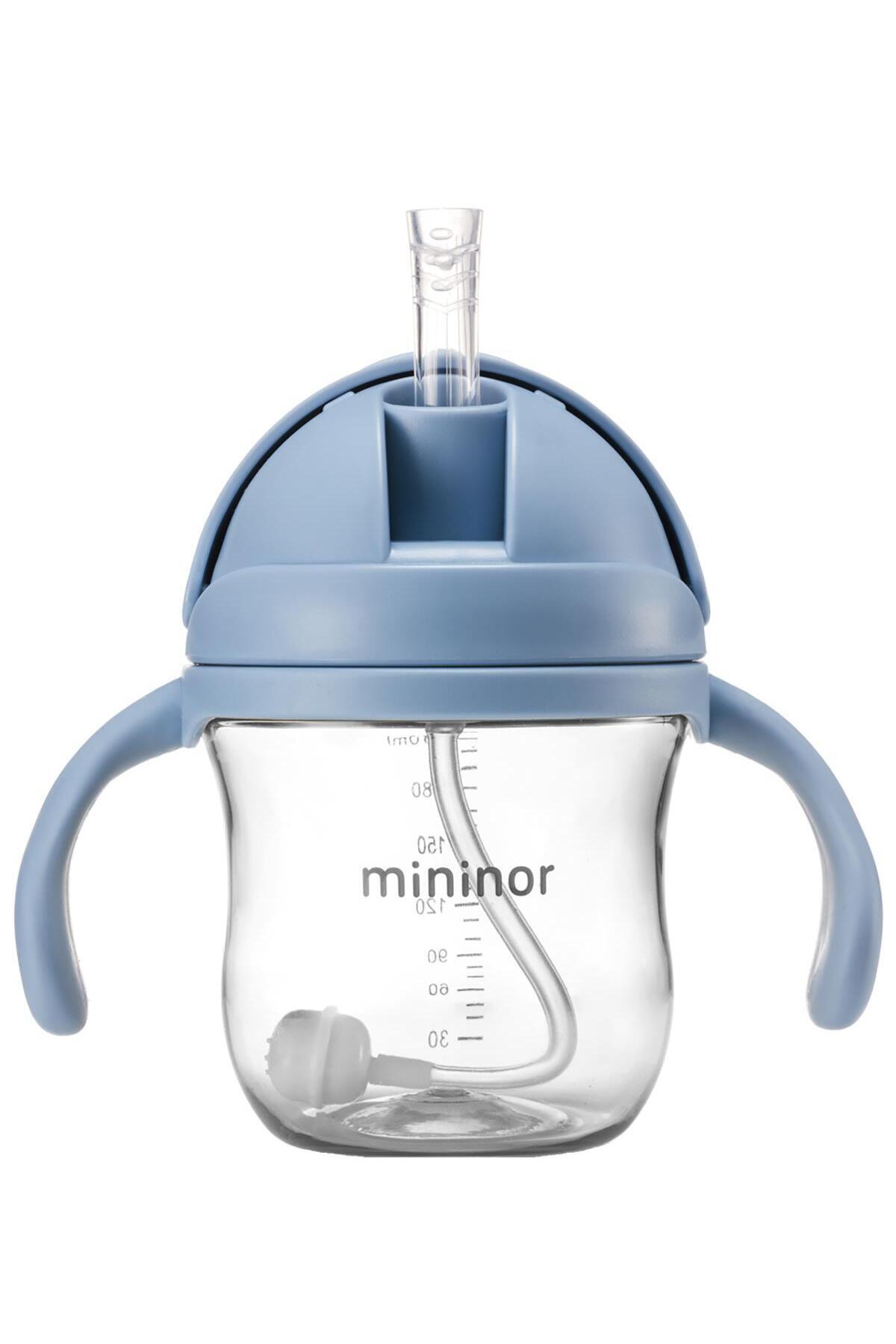 Mininor Tritan Akıllı Alıştırma Bardağı 220 ml - Nordic Sky Blue - Standart fotoğrafı 2 (önizleme)