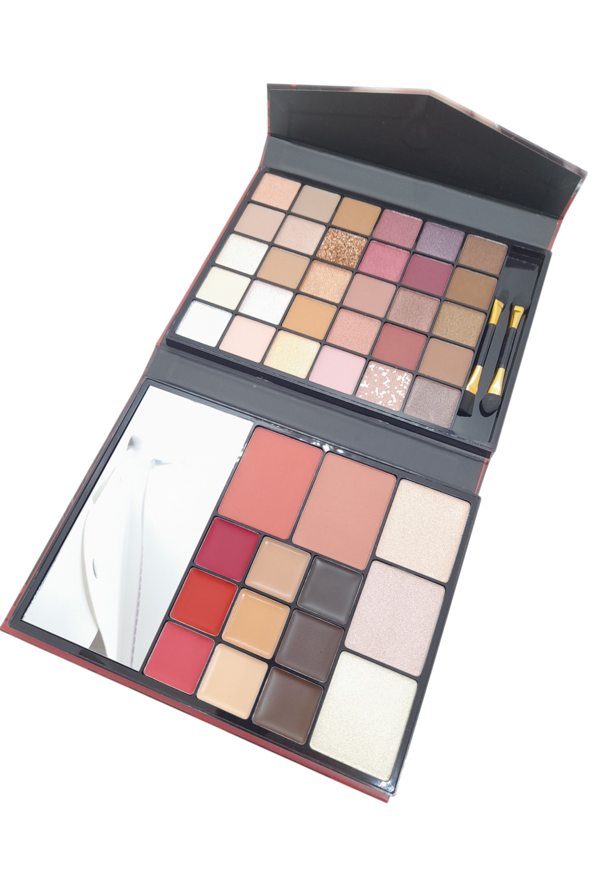 Bloom Göz Farı Lip Stick Pudra Allık Highlighter Kontür Kaş Farı Ayna İçeren 47 'li Makyaj Paleti — ZRD113303 — تصویر 5 از 6