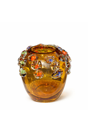 objet Amber Camlı Vazo