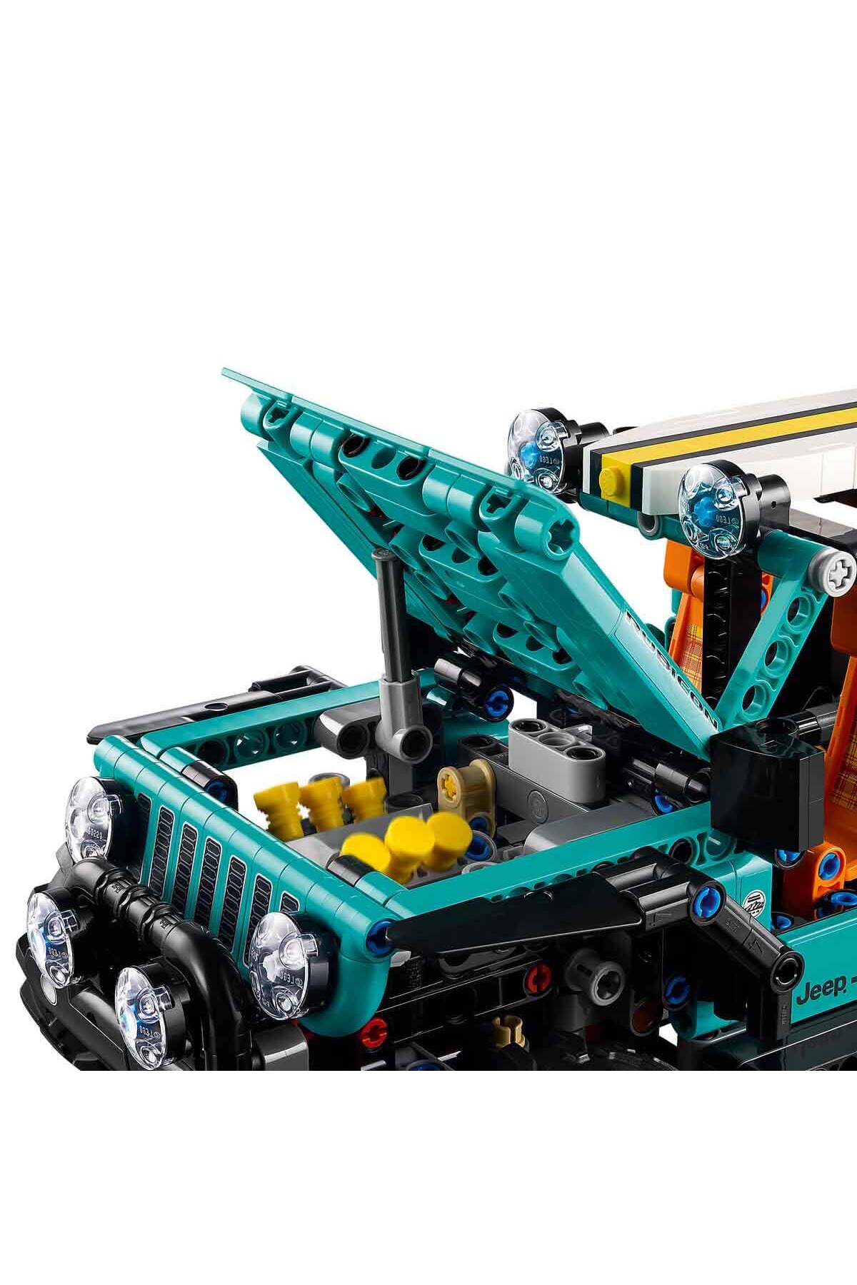 LEGO Technic Jeep Wrangler Rubicon SUV 42227 - 10 Yaş ve Üzeri Çocuklar için Ördek İçeren Yaratıcı O fotoğrafı 7 (önizleme)