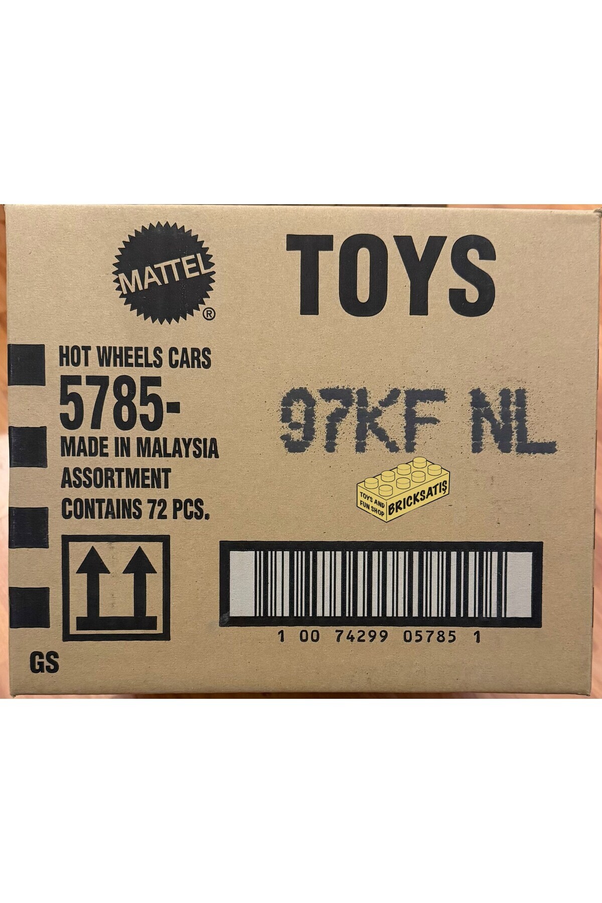 HOT WHEELS Kısa Karton 72'li Kutu F Kolisi 5785-97KFNL - Fiyatı