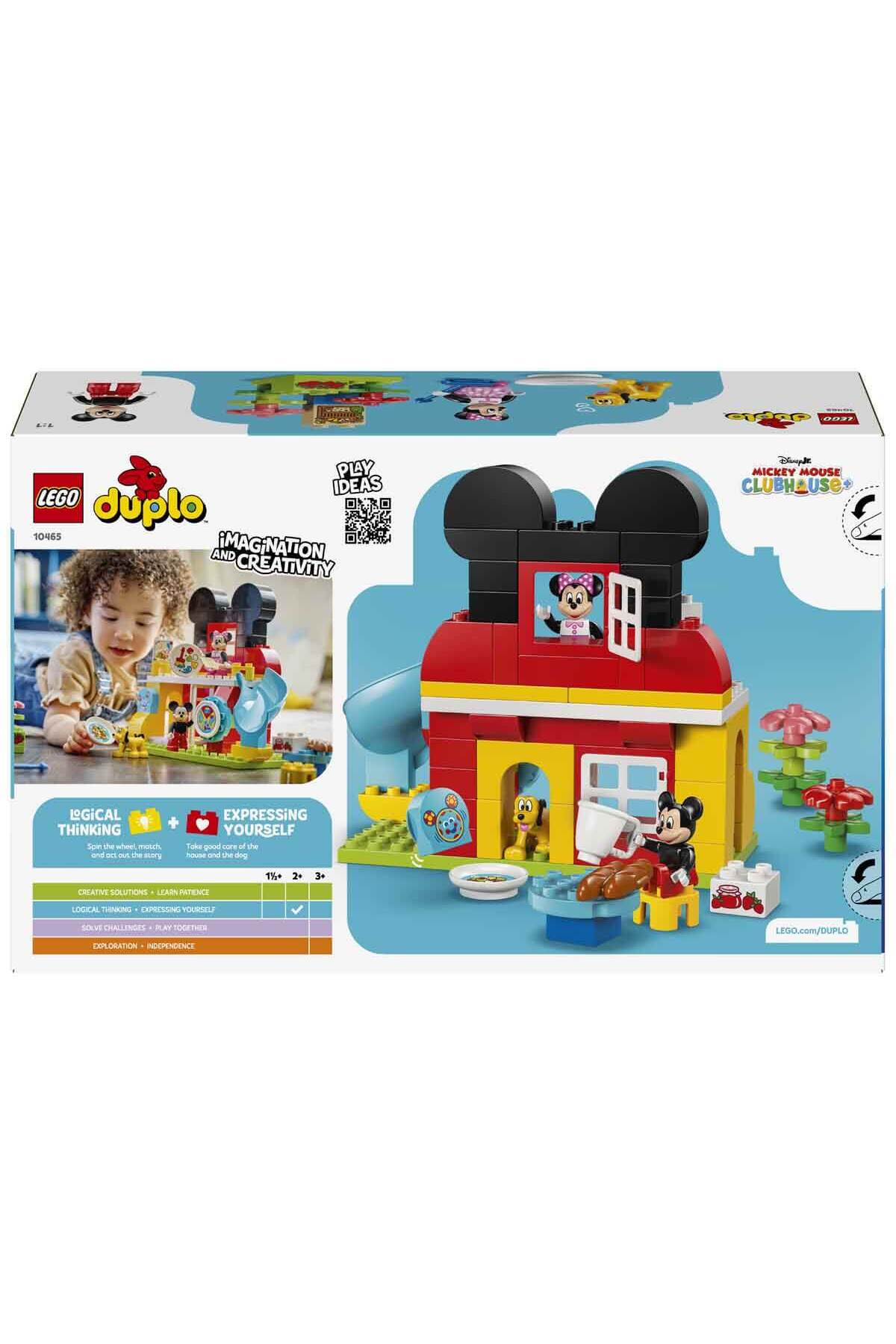 LEGO DUPLO Disney Minnie ve Pluto ile Mickey’nin Kulüp Evi 10465 - 2 Yaş ve Üzeri Çocuklar için Yara fotoğrafı 4 (önizleme)