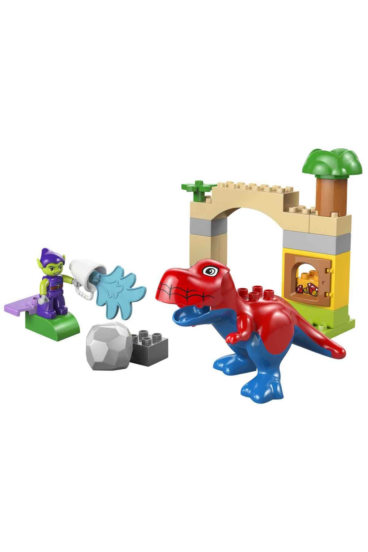 LEGO DUPLO Marvel Dinozor Spidey-Rex, Yeşil Goblin’e Karşı 10463 - 2 Yaş ve Üzeri Çocuklar için Yara fotoğrafı 2 (önizleme)
