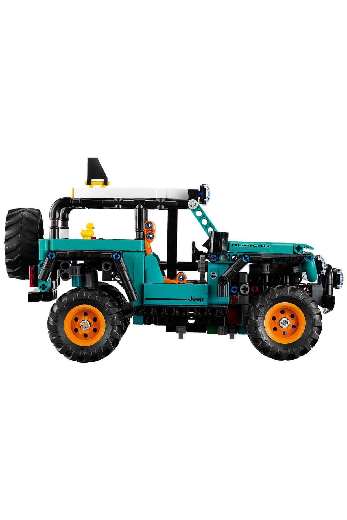 LEGO Technic Jeep Wrangler Rubicon SUV 42227 - 10 Yaş ve Üzeri Çocuklar için Ördek İçeren Yaratıcı O fotoğrafı 6 (önizleme)