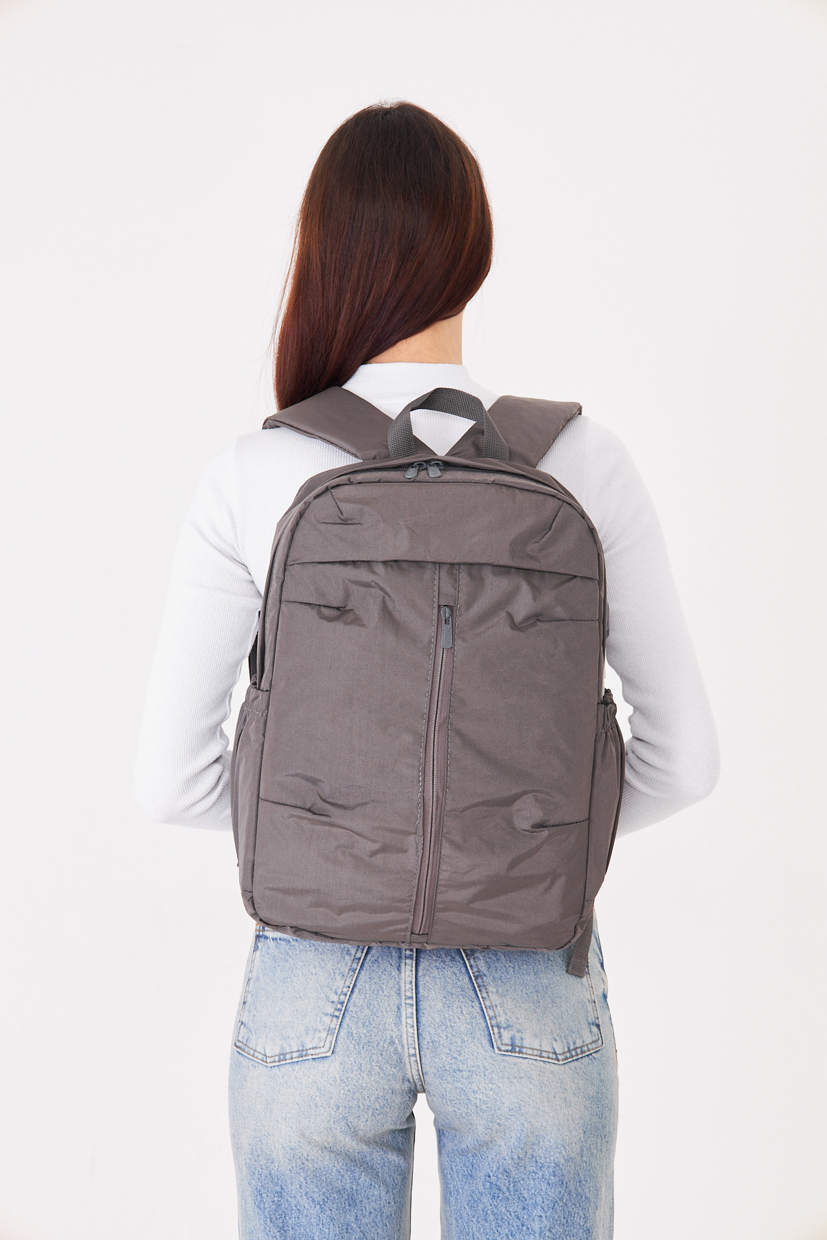 Superbag Su İtici Kumaş Laptop Sırt Çantası 15.6 İnç Uyumlu Korumalı Notebook Günlük Çanta görsel 4