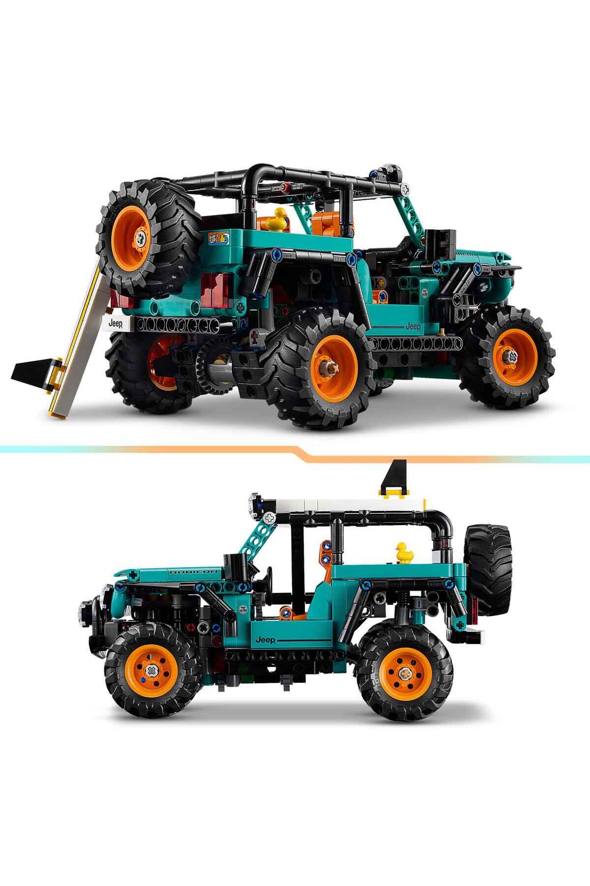 LEGO Technic Jeep Wrangler Rubicon SUV 42227 - 10 Yaş ve Üzeri Çocuklar için Ördek İçeren Yaratıcı O fotoğrafı 5 (önizleme)