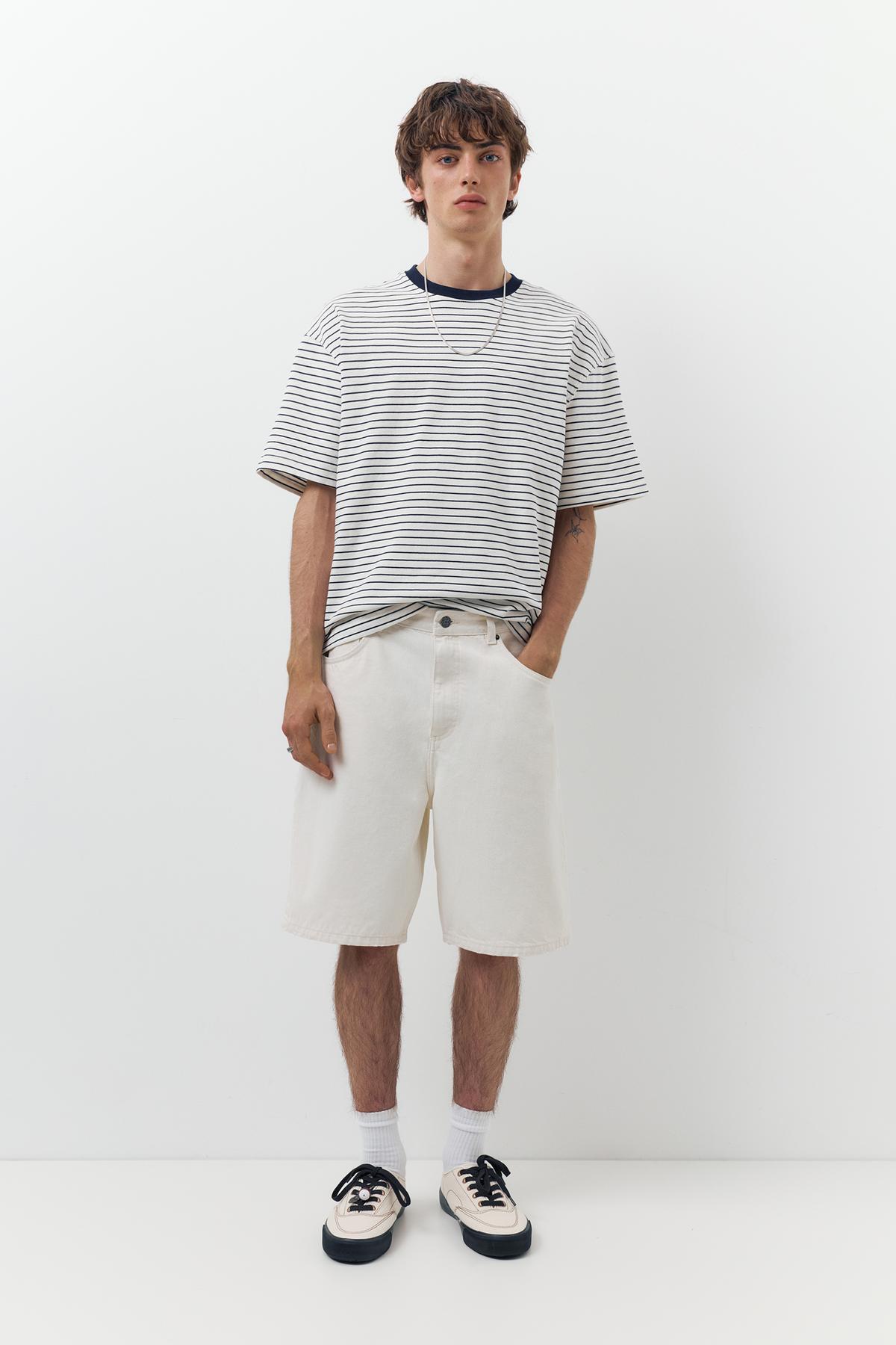1_org_zoom برمودای شلوار Pull & Bear جین آزاد اورجینال - تصویر 1