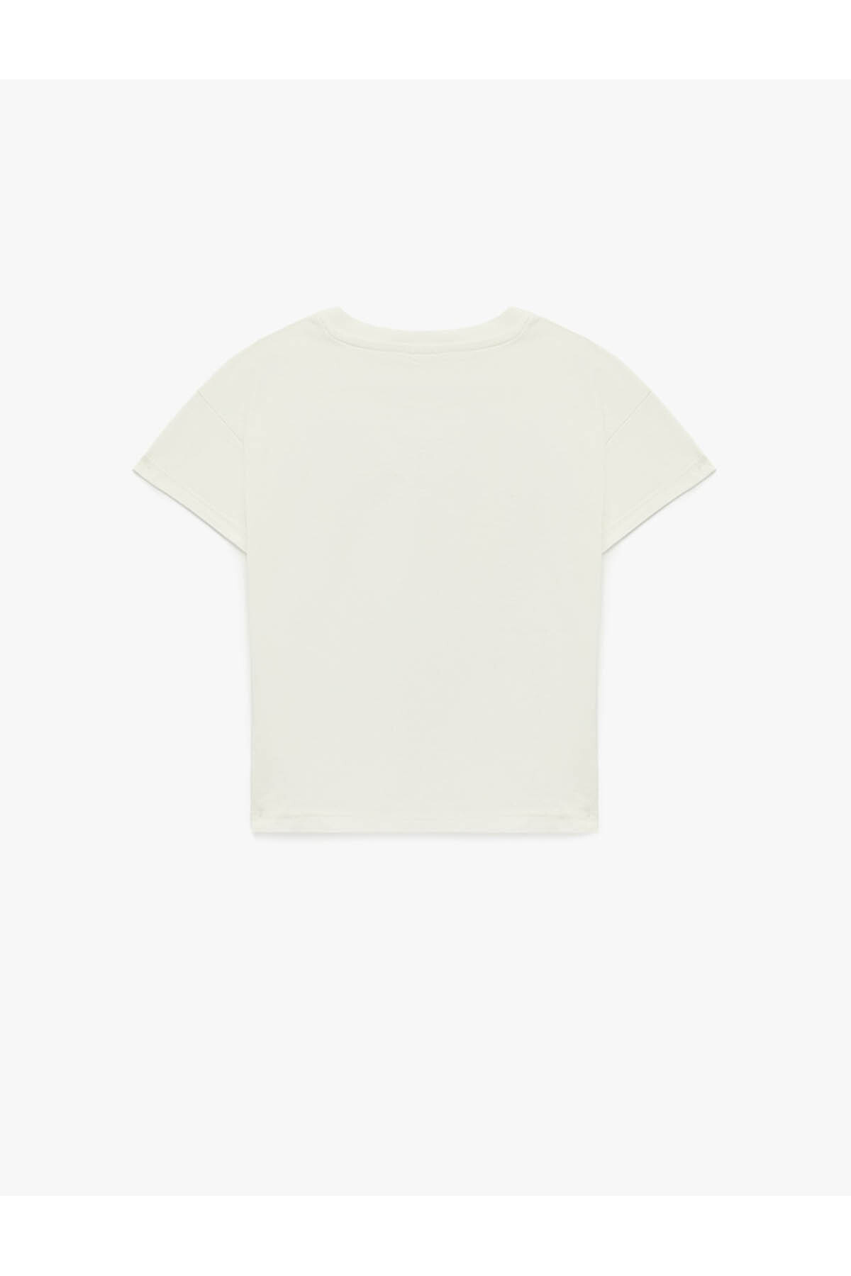 Koton Pamuklu Ayıcık Baskılı Bisiklet Yaka Kısa Kollu Tişört fotoğrafı 5 (önizleme)