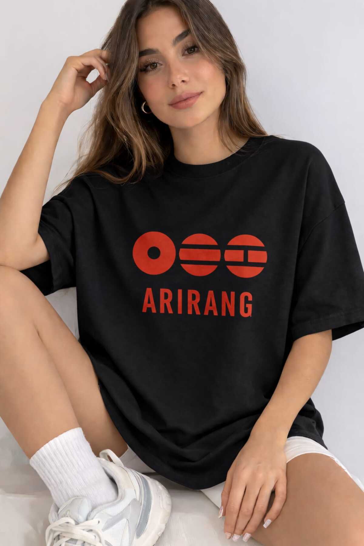 Arirang World Tour Printed Oversized T-Shirt