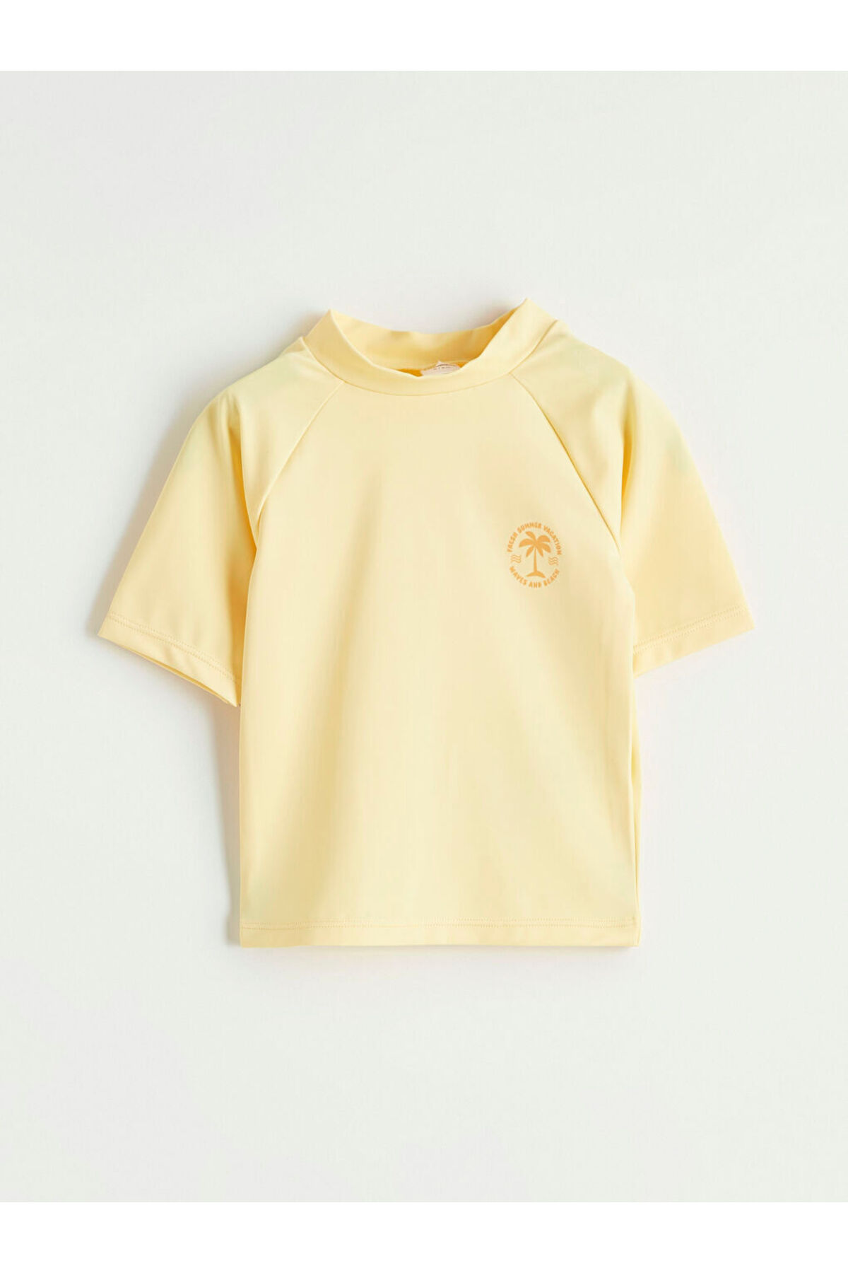 LC Waikiki Sarı Desenli Erkek Bebek Mayo Takımı fotoğrafı 2 (önizleme)