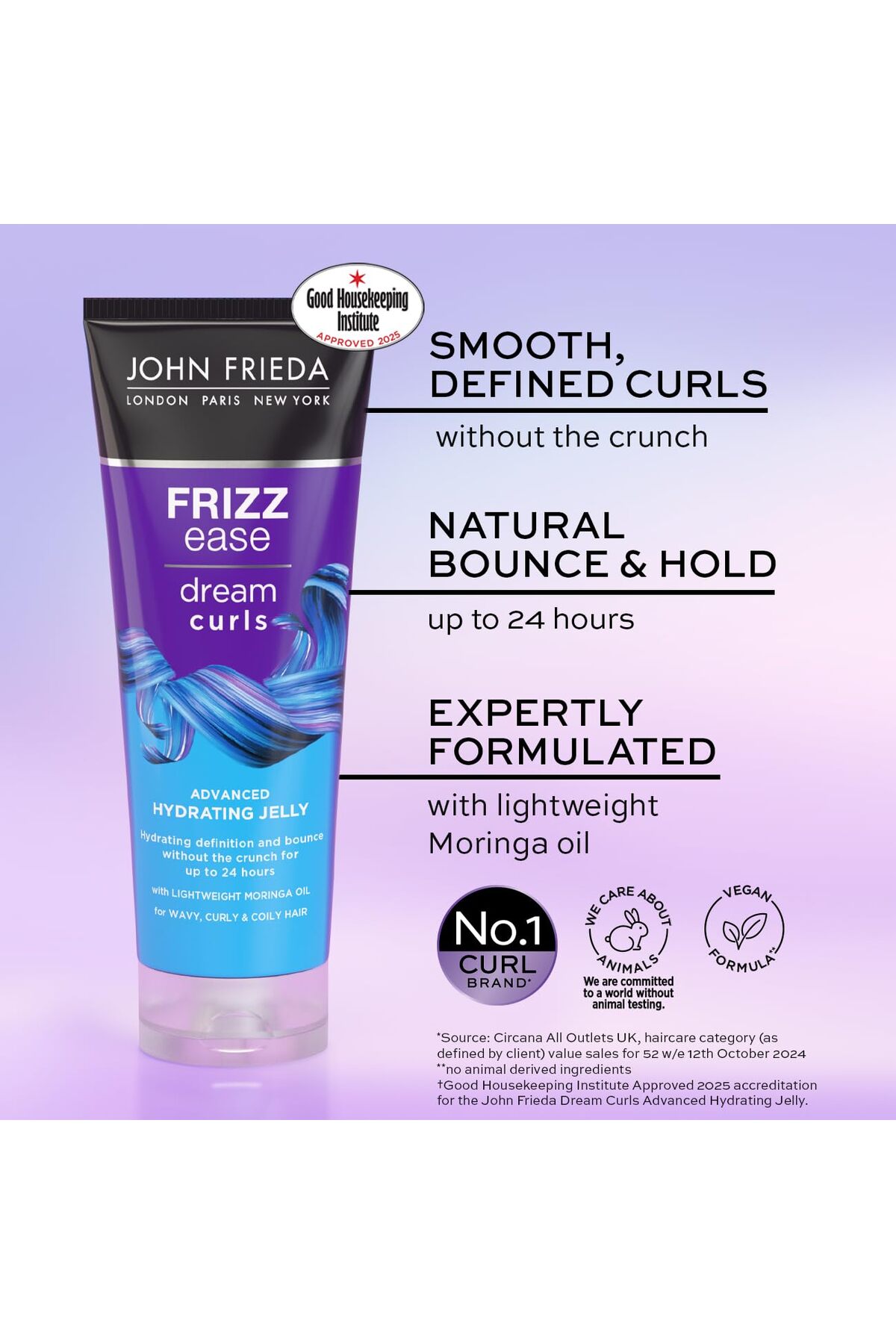 Frizz Ease Dream Curls Belirgin Bukleler için Nemlendirici Jel 200 ml — EDCB0DRW5QCJB — تصویر 3 از 3