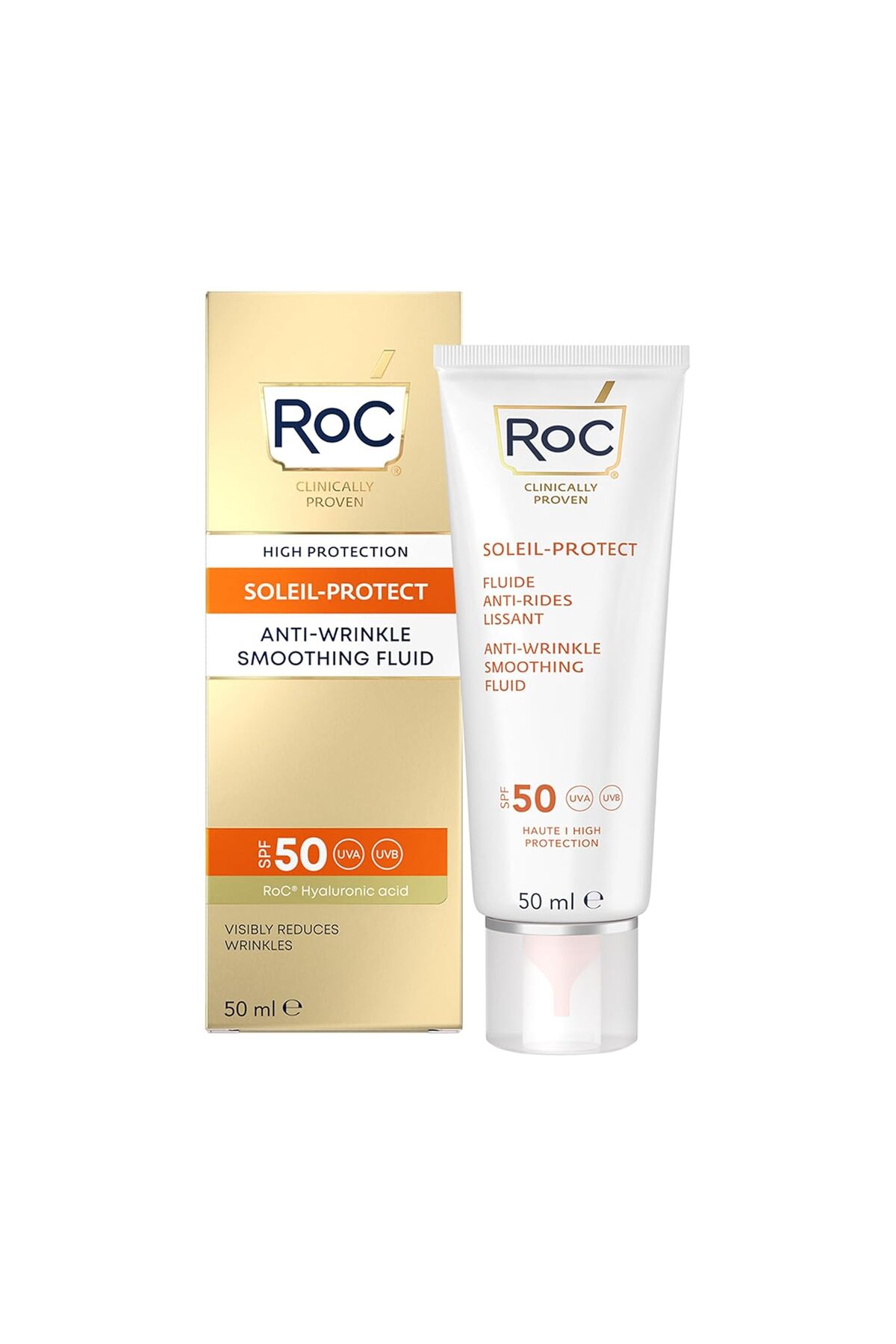 Soleil-Protect Kırışıklık Karşıtı Likit Yüz Güneş Kremi Spf50 50 Ml — TYCD49ECB0C36CAAD7C22E501