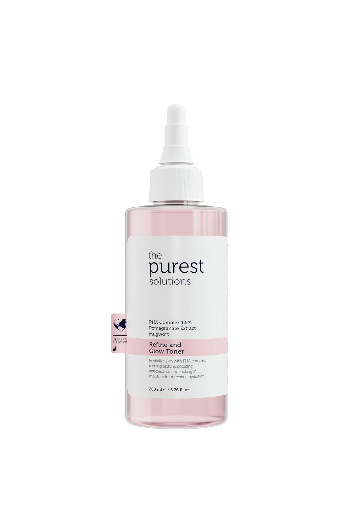 The Purest Solutions تونر صورتی PHA برای پوست حساس — EDCB0DW5MK23T