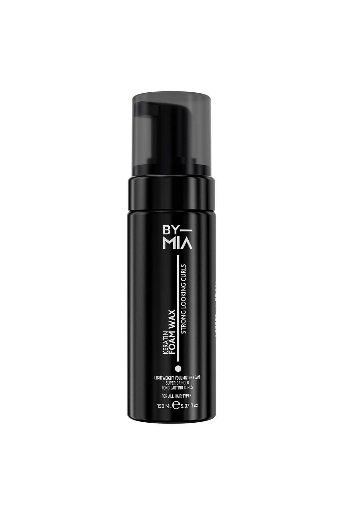 By mia Keratin Özlü Saç Şekillendirici Köpük Wax 150ml | Güçlü ve Belirgin Dalgalı Saçlar Elde Edin — B0D1YMKS93