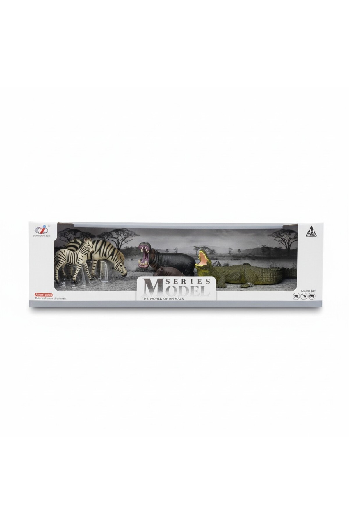 【thesongofA】グッズセット TUFY TOYS YAVRULU ZEBRA /GERGEDAN VE TİMSAH HAYVAN FİGÜR SETİ