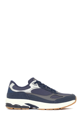 Derimod Erkek Lacivert Kalın Tabanlı Bağcıklı Sneaker 26SFD696514