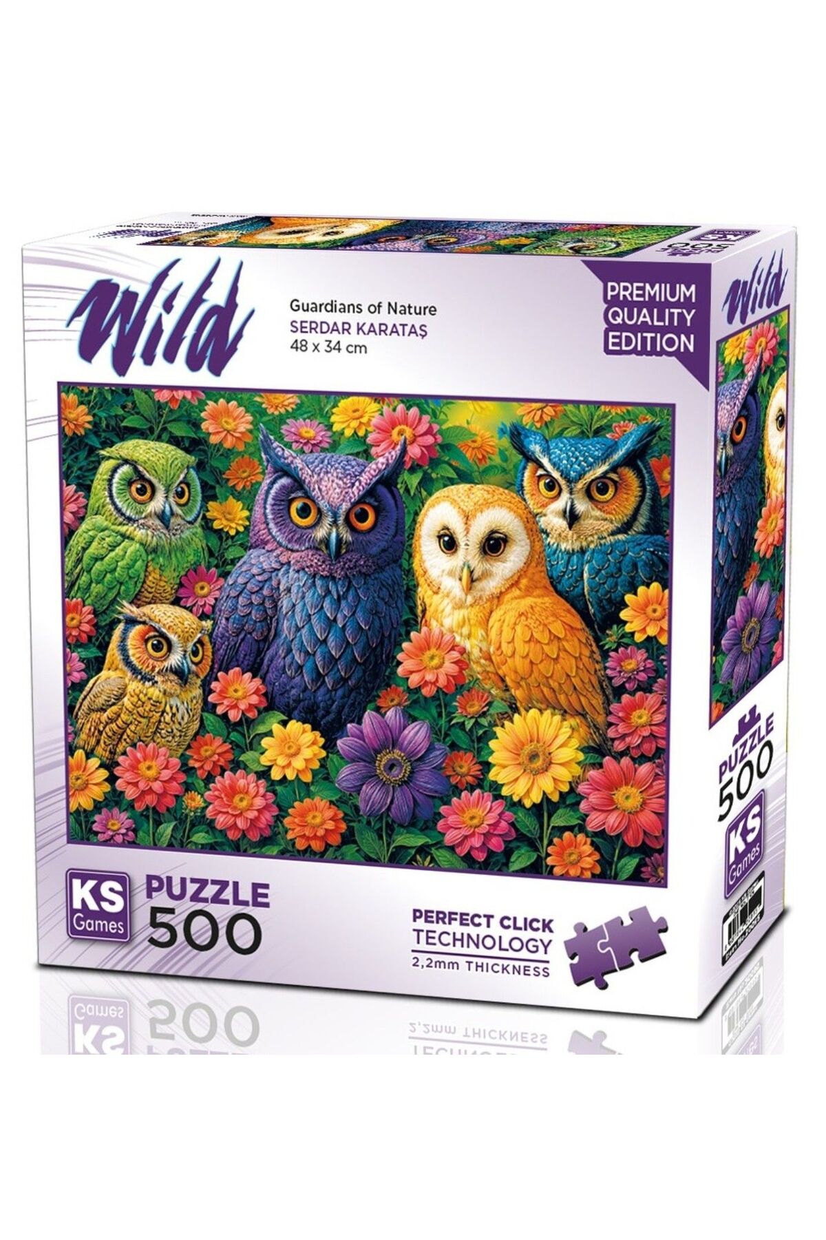Ks Games 500 Parça Doğanın Koruyucuları Puzzle - 20095 - Serdar