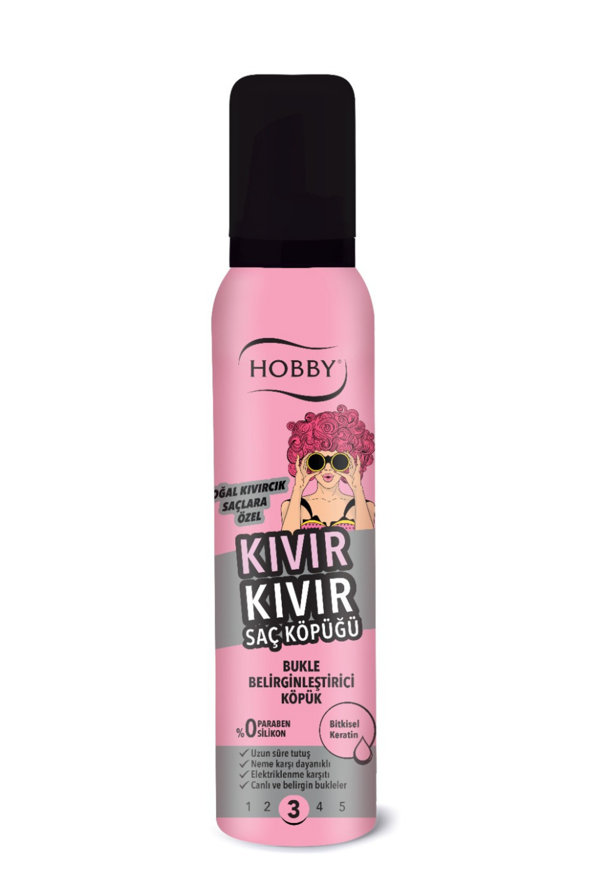 Kıvır Kıvır Saç Köpüğü 150 ml (2 adet) — Kıvır35 — تصویر 3 از 4