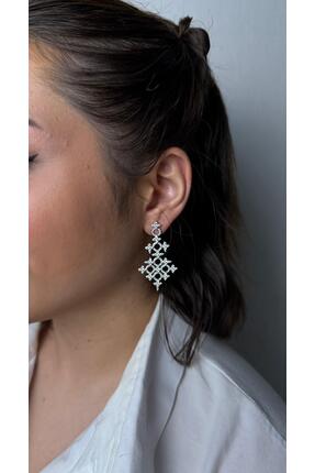 ANKA JEWELLRY V.İ.P ZİRKON TAŞLI PREMİUM KADIN KÜPE