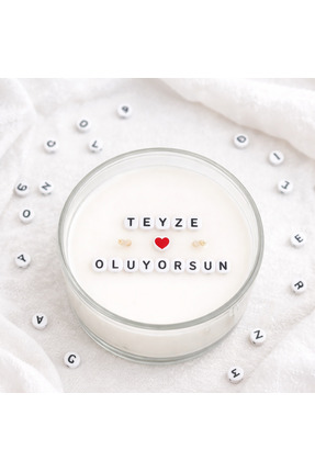 Maera Studio Kişiselleştirilebilir Sürpriz Mum