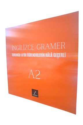 ZUGZWANG A2 Gramer Kitabı | Türkçe Konu Anlatımlı KARE KİTAP 25X25